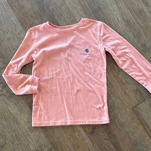 Kids Southern Proper Coral Long Sleeve Tee